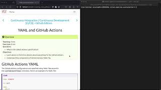 5 - YAML and GitHub Actions CI/CD GitHub