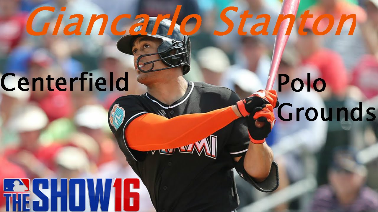 MLB The Show 16 HOMERUN TO CENTERFIELD AT POLO GROUNDS!!