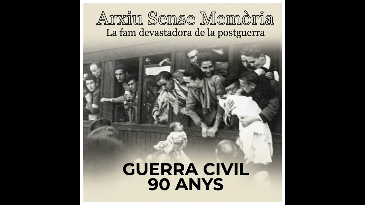 Arxiu Sense Memòria - 90 anys Guerra Civil III (La fam devastadora de postguerra)