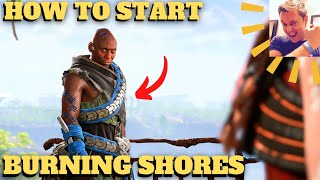 HFW Burning Shores: How to start the DLC!