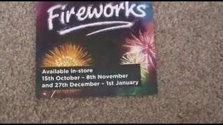 Asda Fireworks Leaflet 2016
