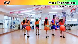 More Than Amigos-Line Dance|May2024|Choreo:Oit Rahmawati||high Beginner|More Than Amigos-Jesse & Joy