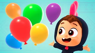 Globos Pollito | Canciones y vídeos educativos de Lea y Pop