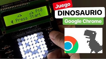 Google DINOSAUR GAME ending ▌DIY Arduino CONSOLE ▌ JLCPCB
