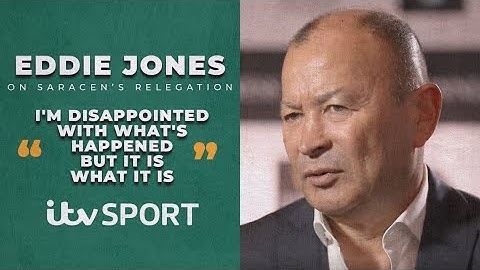 "Every team has its problems" | England head coach Eddie Jones on Saracens | ITV Sport