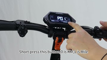 KuKirin G2Master Switching kilometers/miles Tutorial  |  Complete Guide