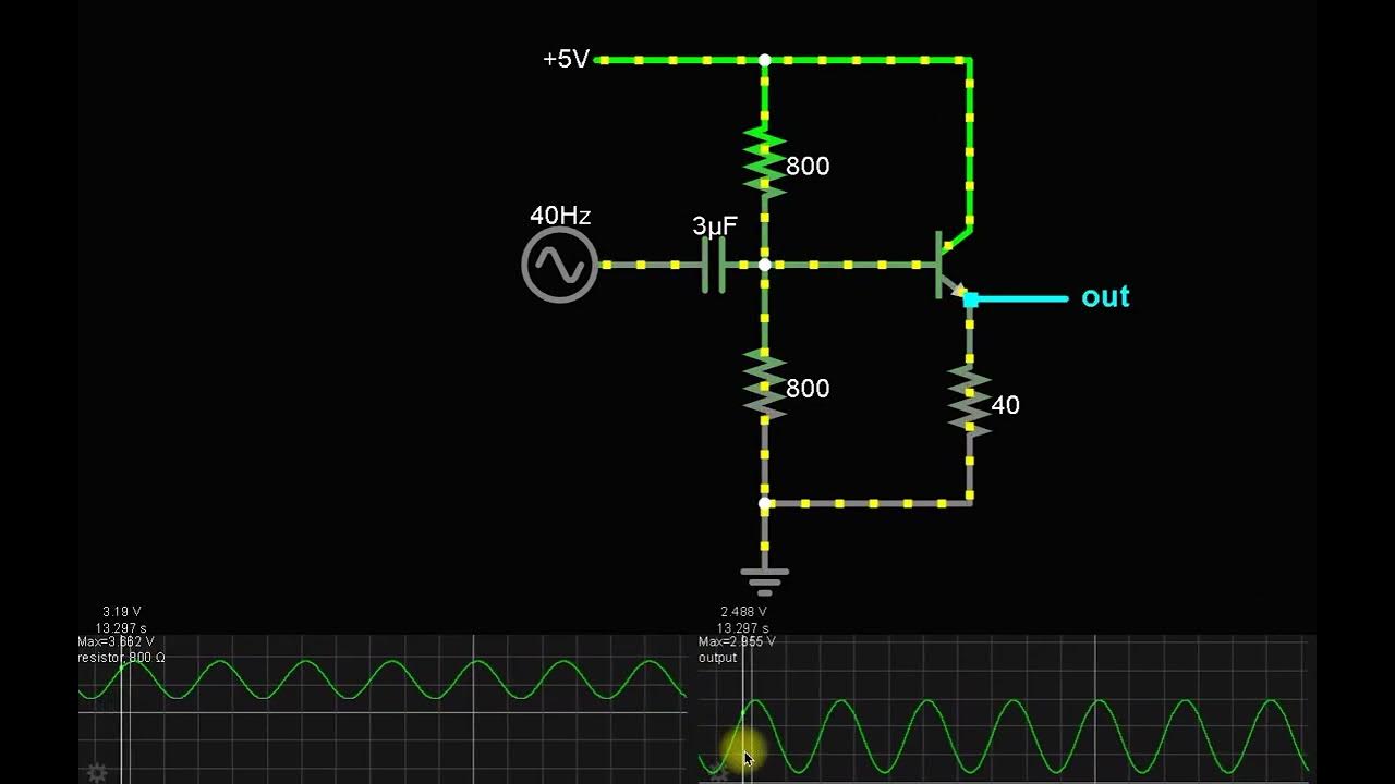 voltage follower in english transistor based voltage follower YouTube