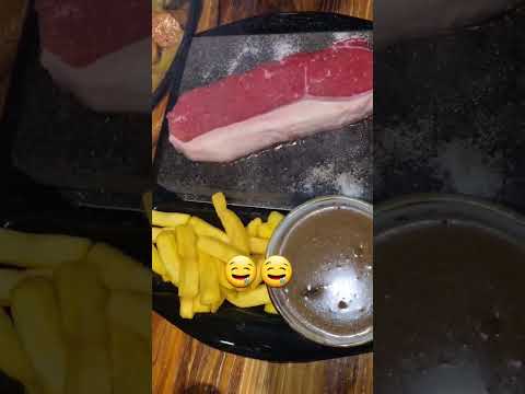 Beef Stone grill!