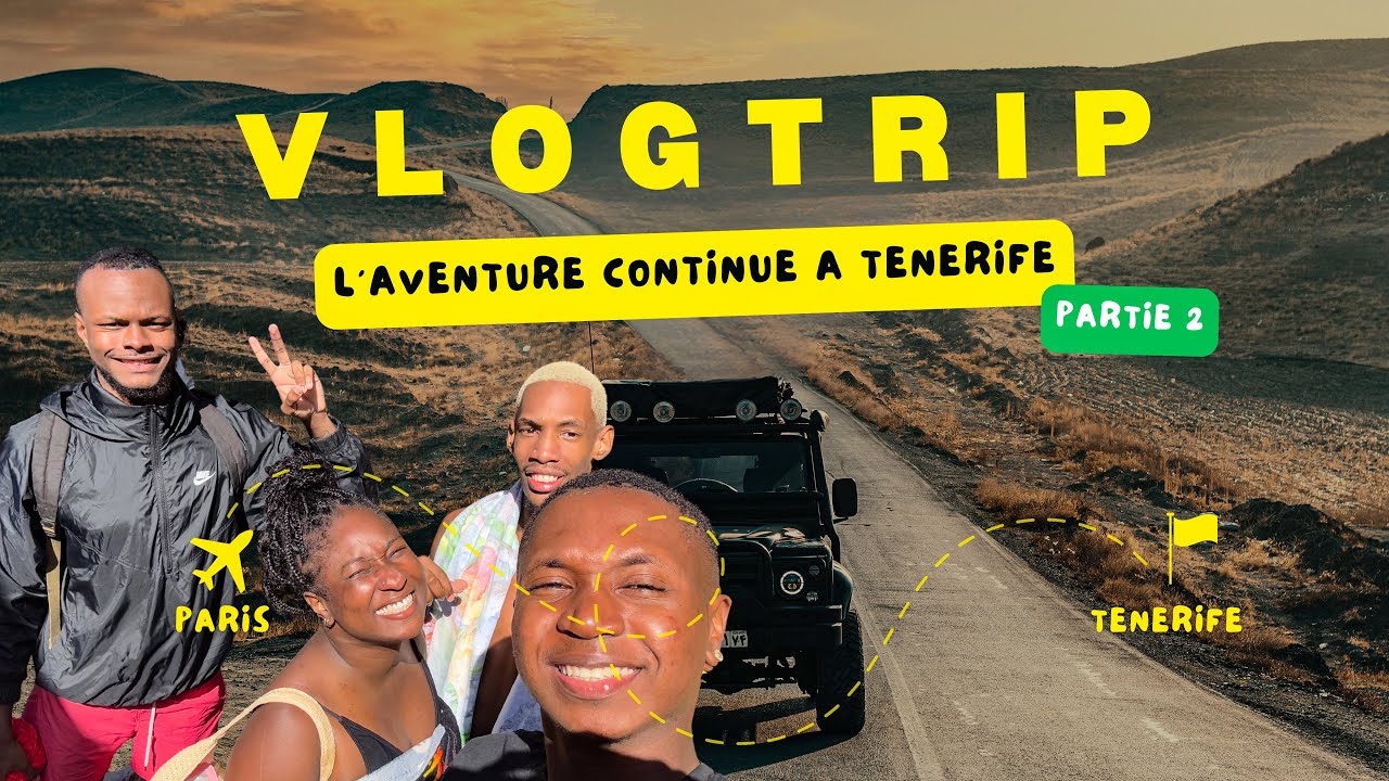 VLOGTRIP : Tenerife 2/2 | Siam Park, Monkey Park et El Teide