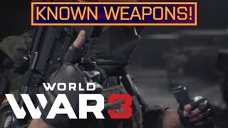 World War 3 Weapon List, Armor vs Projectile System & Gameplay Trailer Wishes