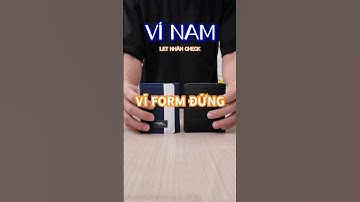 Review ví đứng nhỏ gọn #letnhancheck #review #vinam #bop #tienloi #thoitrang #thoitrangnam #wallet