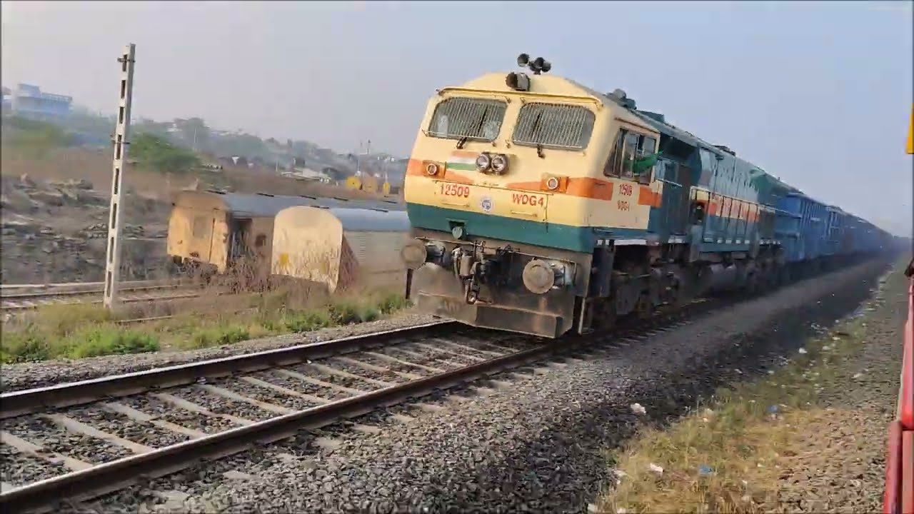 Purna - Nanded Electrification Progress as of 1 Jan 2024