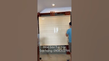 Màn rèm tăm tre tự khoá. Rèm tre trúc che nắng. Mành tre decor quan cafe. Lh. 0969233186.