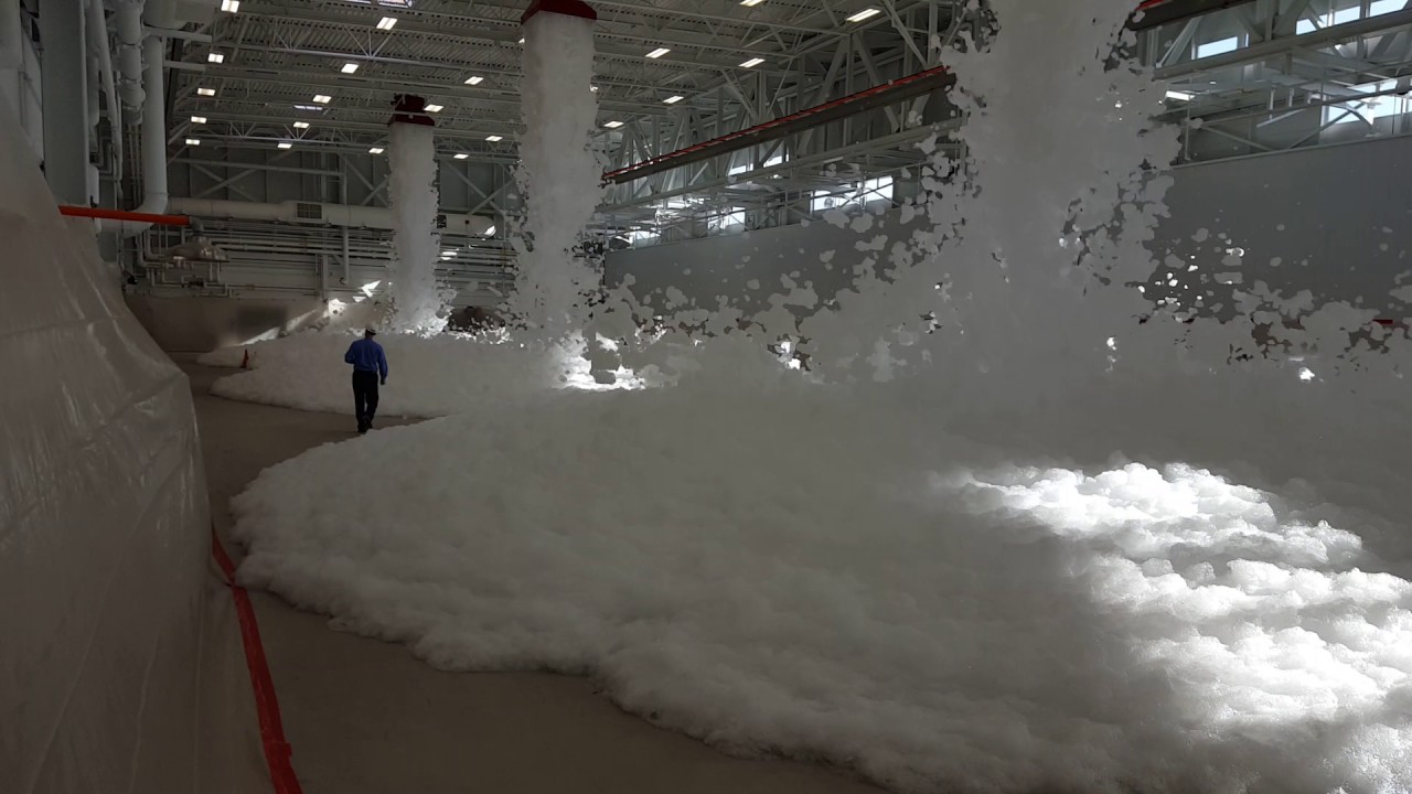 Aircraft hangar foam system activation Telegraph