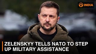 Zelenskyy tells NATO to step up military assistance | More updates | DD India News Hour