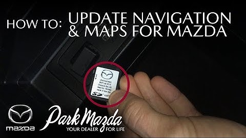 HOW TO: Update Your Maps / Navigation SD Card (NORTH AMERICA ONLY) - Park Mazda