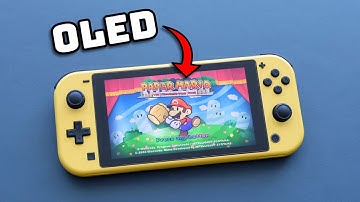 Check out my *OLED* Nintendo Switch Lite