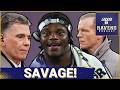 Chris Simms FEROCIOUSLY shuts down Mike Florio on Lamar Jackson hate, Baltimore Ravens get MORE love