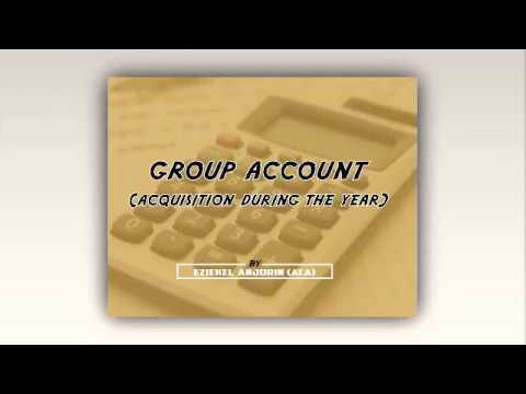 Mid - year acquisition (Group Accounts Part 8)
