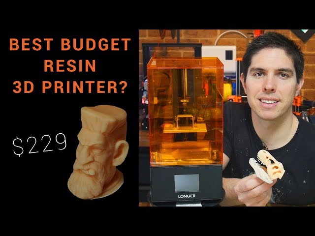 The best budget resin 3D printer? Longer 3D Orange 10 review - YouTube