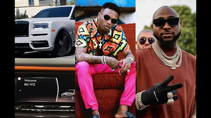 Wizkid Shock Davido as Cruise in Lagos with his Two New Rolls Royce Car