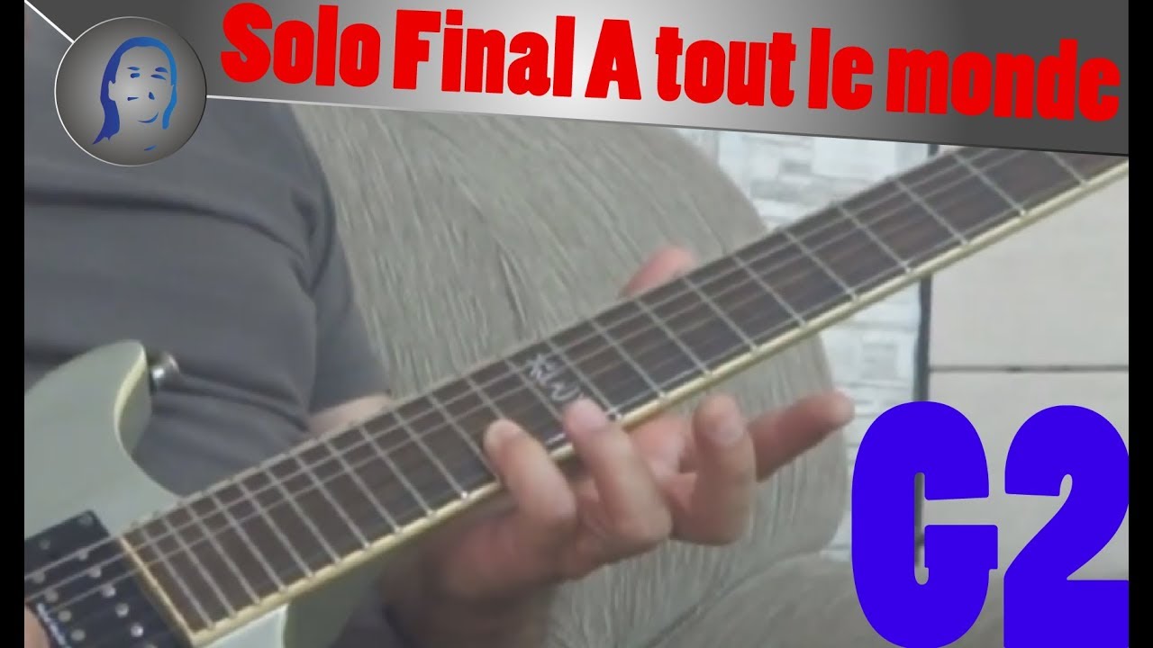 A tout le monde - Megadeth - Lesson - Guitar 2 Final theme - YouTube