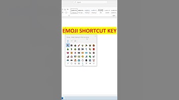 Ms word emoji shortcut key #msword #emoji #shortcutkeys #computer #shortsfeed #shortcut #symbols