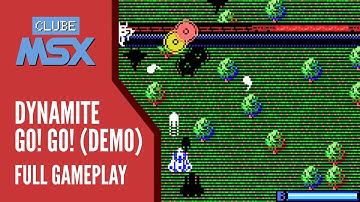 Dynamite Go! Go! Demo Version (Rutubo Gameworks, 2021) MSX1 | Full Gameplay by Mario Cavalcanti