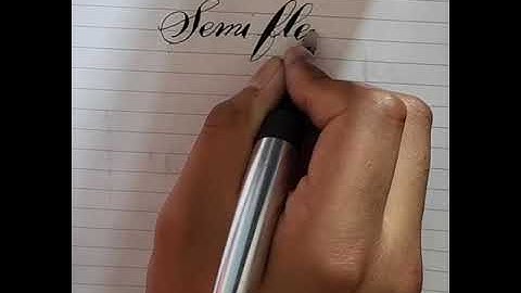 Arrow Semi Flex Nib Demo