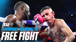 Crawford Wows Home Town Fans With Amazing KO | Terence Crawford vs Jose Benavidez Jr. | FREE FIGHT