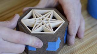 Kumiko Box, Kasane Rindo Japanese Carpentry, Woodworking