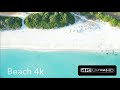 Beach 4k ultrarelaxing musicearth from above