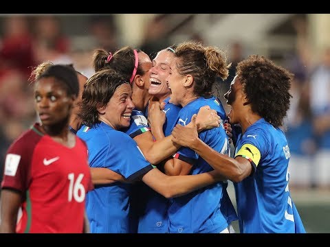 Highlights: Italia-Portogallo 3-0 - Femminile (8 giugno 2018)