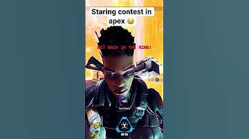 We had a staring contest 😂#shorts #apexlegends