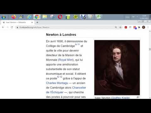 Dynamique - Première loi de Newton