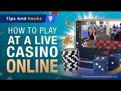 how to play live casino online