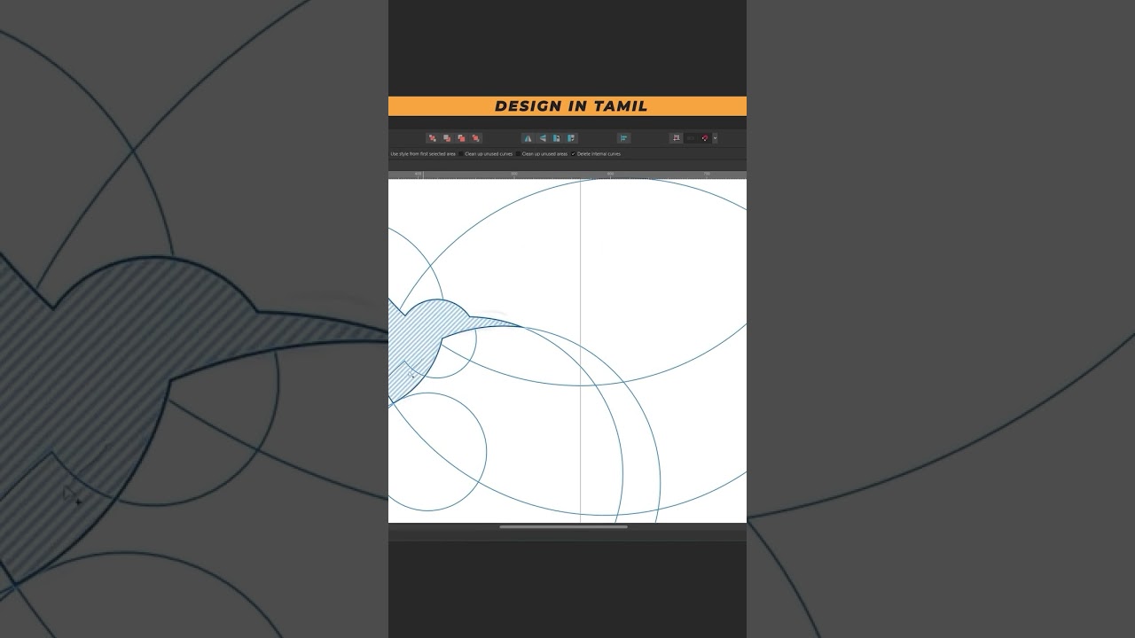 Golden Ratio Logo Design in Tamil 