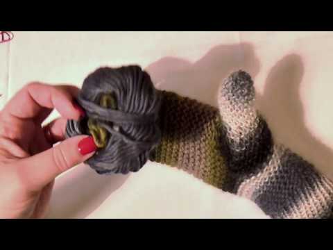 Škola pletení – palčáky pletené zároveň na kruhové jehlici 4. díl