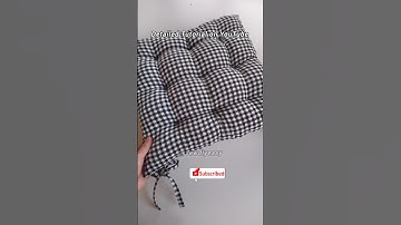 ✨ DIY Chair Cushion Hack: Quick & Easy Sewing Tips! 🪡 #Shorts" #sewing #sewingtutorial
