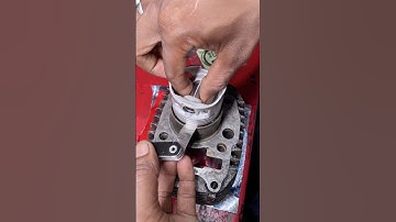 How To Check Motorcycle Piston Ring Gap And Piston #mechanic #engine #shorts #viralvideo