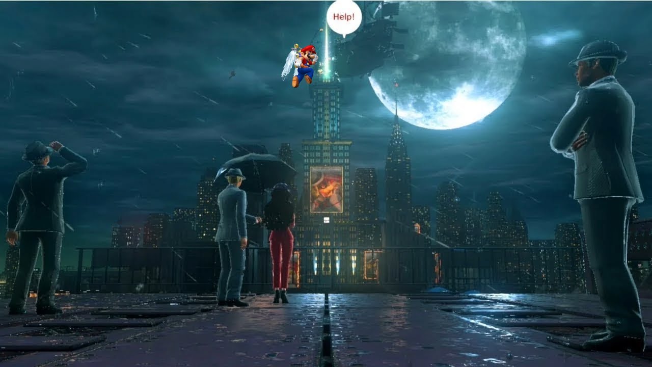 Skipping New Donk City Hall in Mario Odyssey