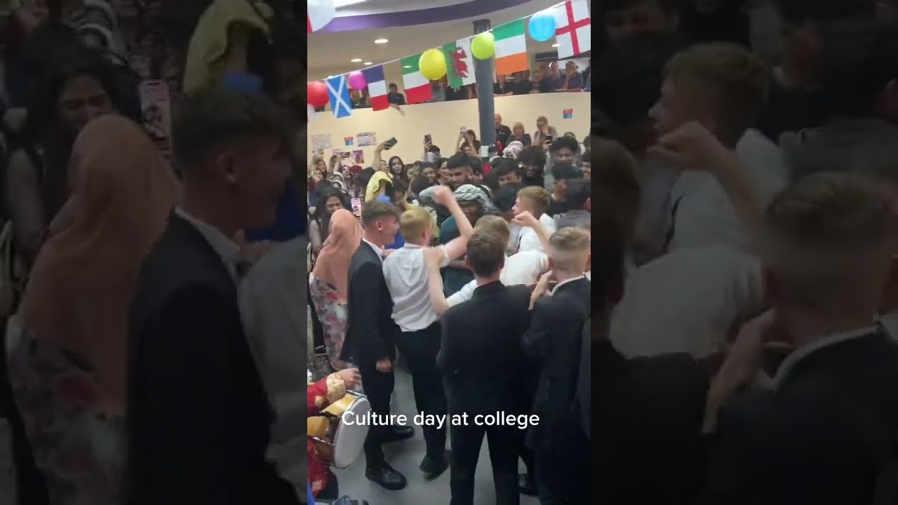 White boy shows up ready for cultural day