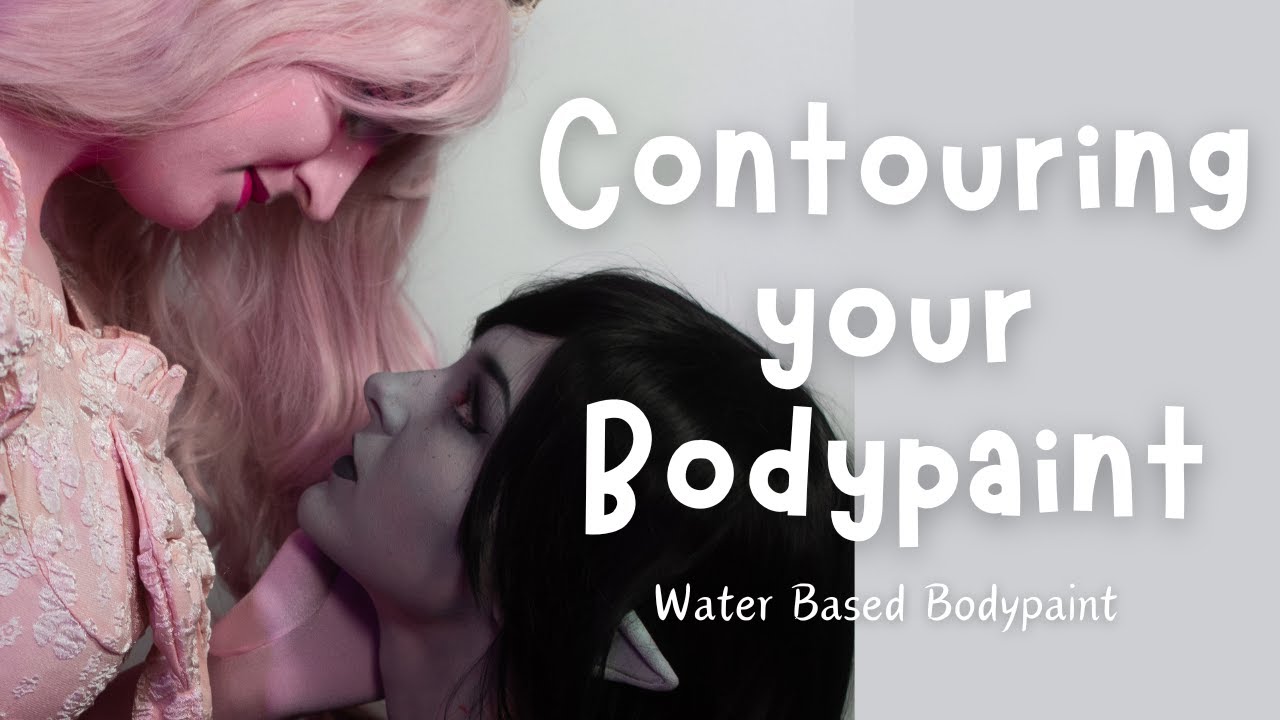 How to Contour Bodypaint - Hazbin Hotel/ Critical Role/ Helluva Boss/ BG3