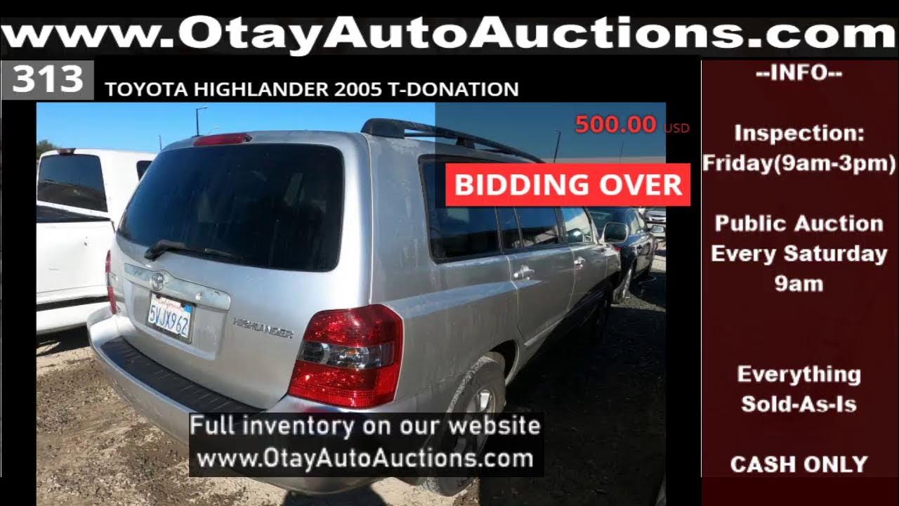 Otay Auto Auction Live 10/28/2023 YouTube