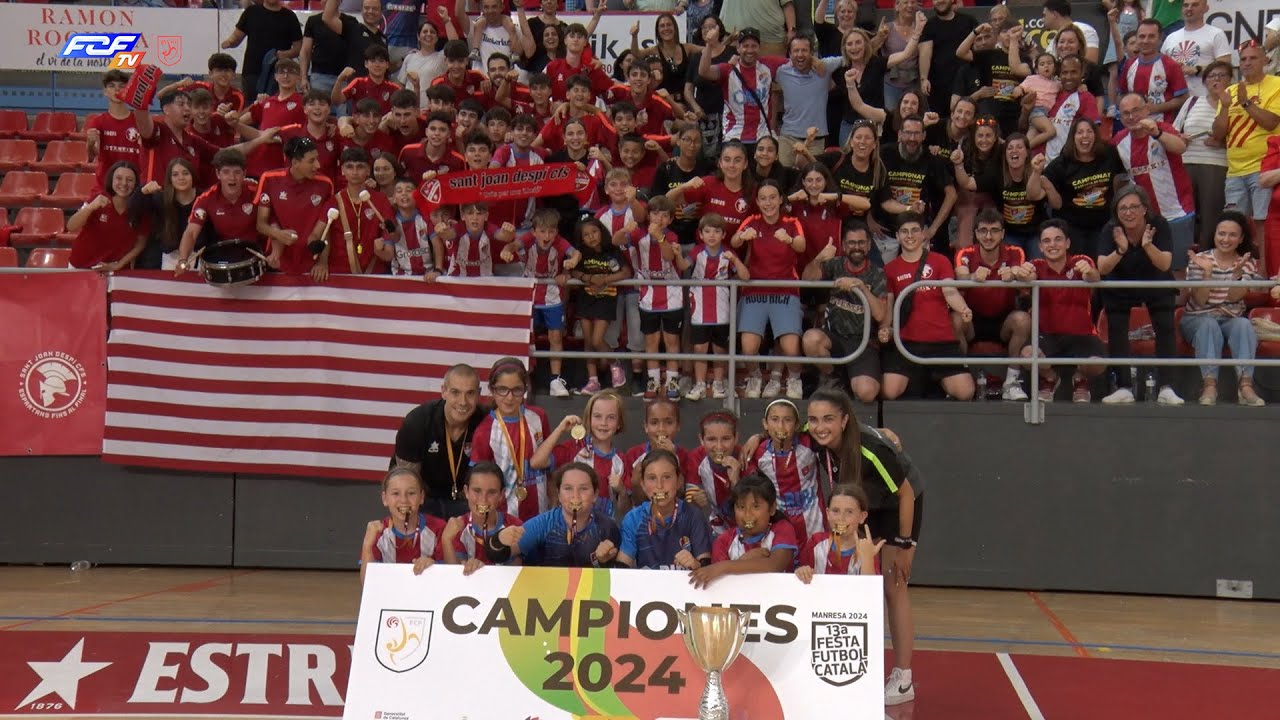 Resum Final Copa Catalunya FS Benjamí fem - CFS Sant Joan Despí - CFS Palau Solità i Plegamans (2-1)