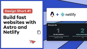 Design Shorts #1: How to build fast websites with Astro and Netlify