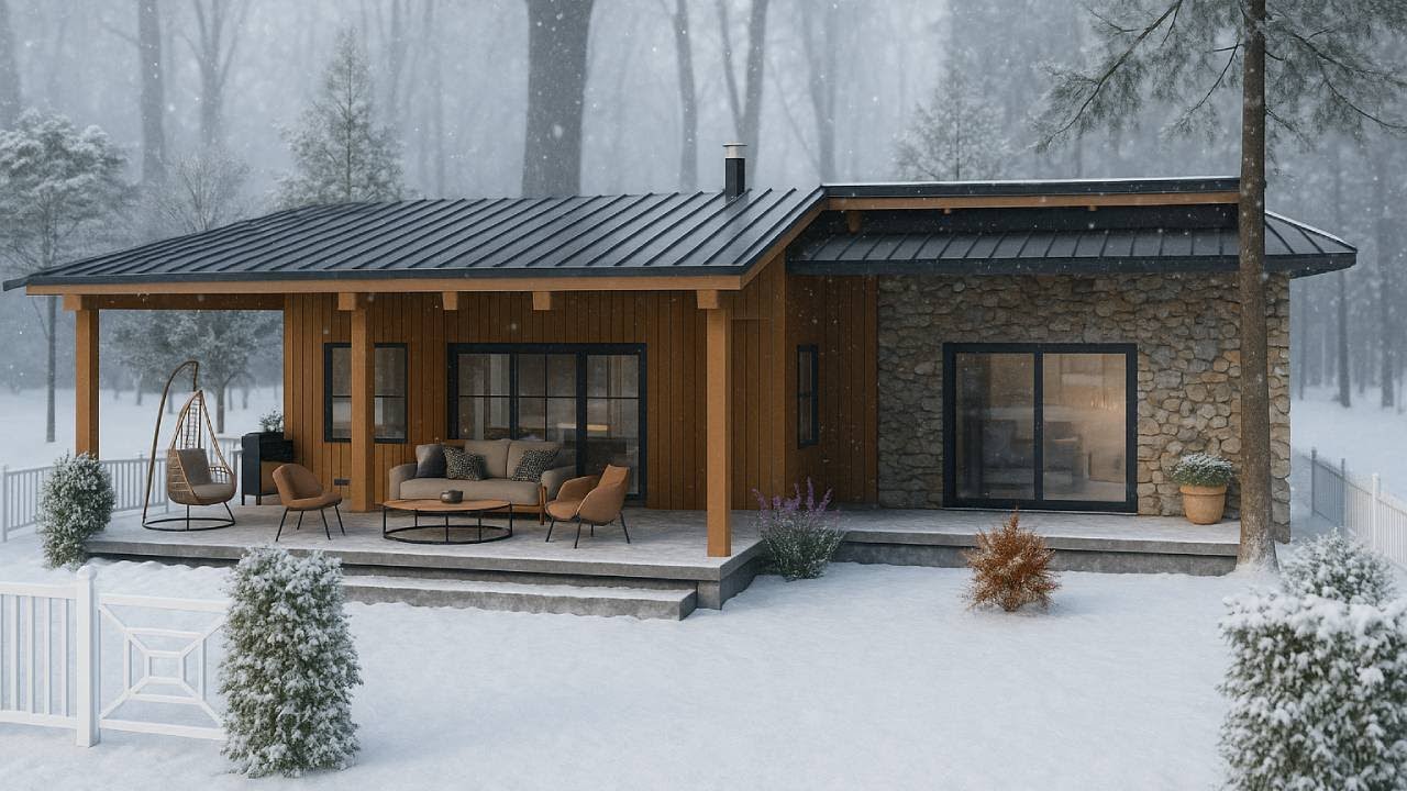 16' x 48' (5 x 15 Meters) Modern Comfort in Foresterville With 2 Bedroom | Exploring Tiny House