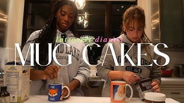 We made Mug Cakes !! (Follow along)🧁🧁