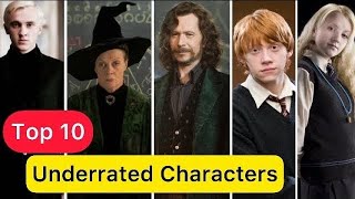 Top 10 Most Underrated Harry Potter Characters - Harry Potter Explained