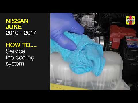 Nissan Juke (2010 - 2017) - Service the cooling system